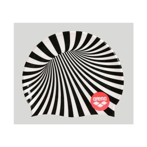 Шапка для плавання Arena Print 2 1E368-257 божевільна ілюзія Уні OSFM (3468336702208)