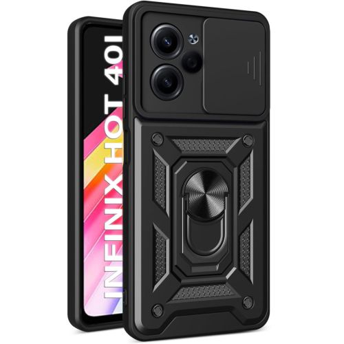 Чехол для мобильного телефона BeCover Military Infinix Hot 40i (X6528B) Black (710673)