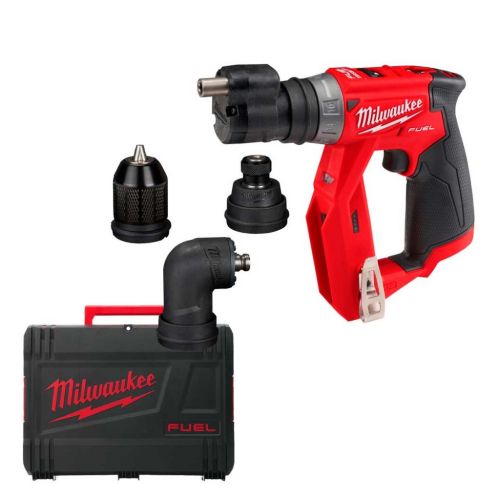 Шуруповерт Milwaukee M12 FDDXKIT-0X, 34Нм, 4 насадки FIXTEC, HD кейс (без АКБ та ЗП) (4933471332)