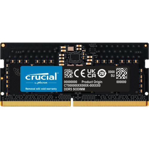 Модуль памяти для ноутбука SoDIMM DDR5 8GB 5200 MHz Micron (CT8G52C42S5)