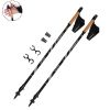 Палиці для скандинавської ходи PowerPlay 9104 Lykke Black/White 80-135 см (PP_9104_LYKKE_Bl/White) - Зображення 1