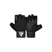 Рукавички для фітнесу RDX W3 with EVA Padding Black M (WGS-W3B-M+)