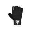 Рукавички для фітнесу RDX W3 with EVA Padding Black M (WGS-W3B-M+) - Зображення 1