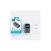 Батарея универсальная Choetech 10000mAh 30W, PD, USB-C, USB-A, Color Display Clock, functionsAlarm,Stopwatch,Timer (B701-CCGY) - Изображение 3