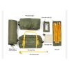 Палатка Naturehike KOTA 4 CNK2450WS041, темно-зелений (6927595777886) - Изображение 2