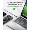 Дата кабель USB-C to USB-C 0.9m 240W 20Gbps 4K Video bio-nylon black Anker (A80N1H11) - Изображение 1