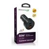 Зарядний пристрій Grand-X CH-39B 50W 1xUSB + 2xUSB-C PD + QC3.0 AFC FCP SCP VOOC Black (CH-39B) - Зображення 1