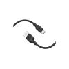 Дата кабель USB 2.0 AM to USB-C 1.0m silicone black BOROFONE (6941991115431) - Зображення 2