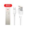 Дата кабель USB 2.0 AM to USB-C 1.0m 2.1A white XO (XO-NB-103-TC-1-WH) - Зображення 2