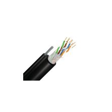 Кабель мережевий FinMark UTP CAT5e 4P 24AWG PE-M B 305m Drum, зовнішній, трос 7*0,5мм (279728)
