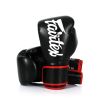 Боксерські рукавички Fairtex BGV14 Black 10 унцій (бинти в комплекті) (BGV14_10oz_Black) - Зображення 1