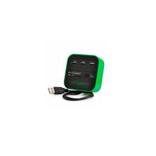 Концентратор Voltronic USB 2.0 to 3xUSB 2.0 + SD/MMC/TF/M2 green/black (CUB3-GB) Концентратор Voltronic USB 2.0 to 3xUSB 2.0 + SD/MMC/TF/M2 green/black (CUB3-GB)