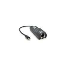 Перехідник USB-C to RJ45 1000Mbps black Voltronic (Type-C- Rj-45.G/25849)