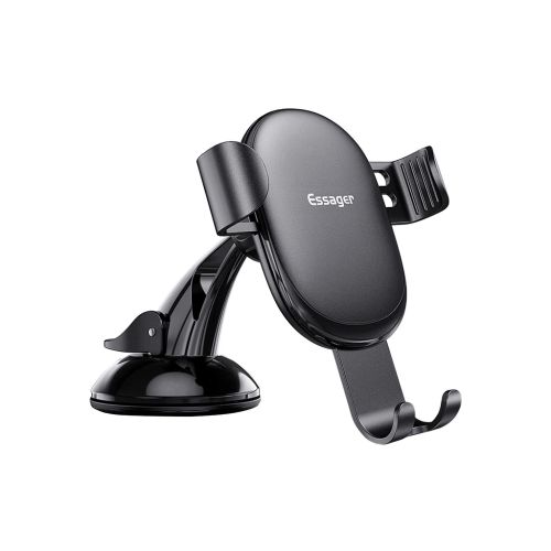 Універсальний автотримач Essager MoJack Gravity Car Phone Holder (osculum type) Black (EZJXP-MJ01)