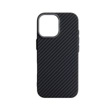 Чохол до мобільного телефона Armorstandart LikeCarbon2 MagCase Apple iPhone 17 Carbon Black (ARM86257)