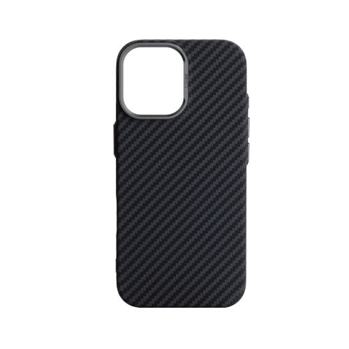 Чохол до мобільного телефона Armorstandart LikeCarbon2 MagCase Apple iPhone 17 Carbon Black (ARM86257)