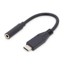 Переходник USB-C M to 3.5mm F 0.2m Digitus (AK-300321-002-S)