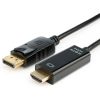 Кабель мультимедійний DisplayPort M to HDMI M 3.0m 8K/4K black Atcom (30100) - Зображення 1