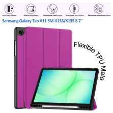 Чохол до планшета BeCover Flexible TPU Mate Samsung Galaxy Tab A11 SM-X133/X135 8.7 Purple (715588)