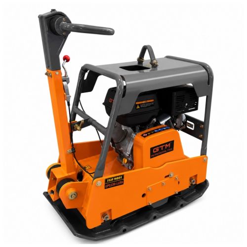 Віброплита GTM з гідравлічним реверсом, двигун Loncin G390F, 14hp, 300кг, плита 835×680мм (GPC330-LCRH)