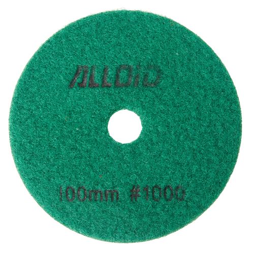 Круг зачистний Alloid Pro, алмазний, шліфувальний, на липучці, COMBS, 100мм, зерно 1000 (DD-63383)
