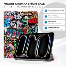 Чехол для планшета BeCover Smart Case Apple iPad Pro 11 M5 2025 Graffiti (715978)