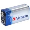 Батарейка Verbatim Крона Alcaline 9V * 1 (49924) - Изображение 1