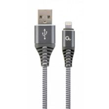 Дата кабель USB 2.0 AM to Lightning 2.0m Cablexpert (CC-USB2B-AMLM-2M-BW2)