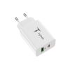Зарядний пристрій T-Phox Speedy 20W 2Ports Type-C+USB Charger (White) (Speedy 20W PD+USB) - Зображення 1
