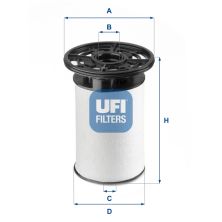 Фильтр топливный UFI 26.076.00