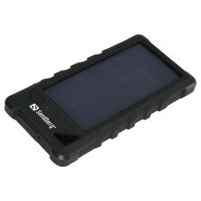 Батарея универсальная Sandberg 16000mAh, Outdoor IP67, Solar Panel 1.4W/280mA, USB-C, USB-A, 5V/3.4A total (420-35)