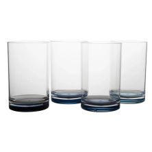 Набір туристичного посуду Gimex склянки кемпінгові Water Glass Colour 4 Pieces 4 Person Sky (6910181)