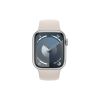 Смарт-часы Apple Watch Series 9 GPS 41mm Silver Aluminium Case with Storm Blue Sport Band - S/M (MR903QP/A) - Изображение 1