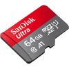 Карта пам'яті SanDisk 64GB microSD class 10 UHS-I Ultra (SDSQUAB-064G-GN6MA) - Зображення 3