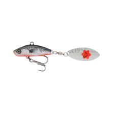 Блешня Savage Gear 3D Sticklebait Tailspin 80mm 18.0g Black Red (1854.44.02)