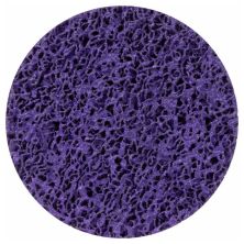 Круг зачистний Sigma з нетканого абразиву (корал) 125мм на липучці фіолетовий твердий (9176161)