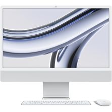 Комп'ютер Apple A2874 24 iMac Retina 4.5K / Apple M3 with 8-core GPU, 256SSD, Silver (MQR93UA/A)