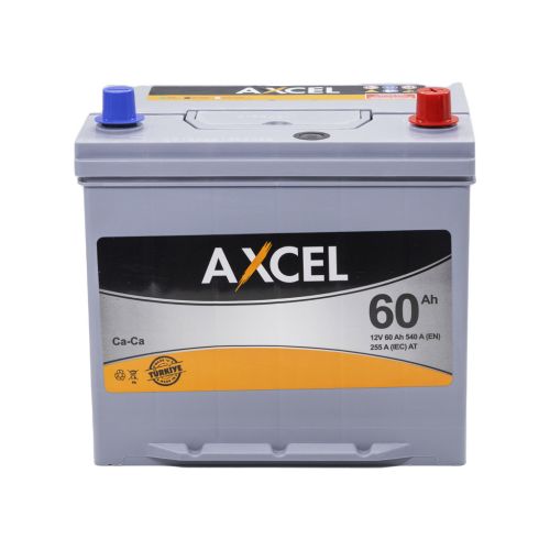 Аккумулятор автомобильный AXCEL 60A +прав. (L2) (540 пуск)