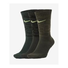 Шкарпетки Nike U NK EVERYDAY PLUS CUSH CREW 3PR CU9423-903 42-46 3 пари Хакі/Мультиколор (194500859418)