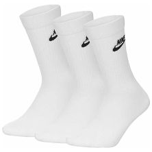Шкарпетки Nike U NK NSW EVERYDAY ESSENTIAL CR 3PR DX5025-100 34-38 3 пари Білі (196148785685)