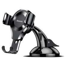 Универсальный автодержатель Baseus Osculum Type Gravity Car Mount Black (SUYL-XP01)