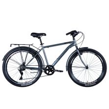 Велосипед Discovery Prestige Man Vbr 26 18 ST 2024 Сірий (OPS-DIS-26-585)