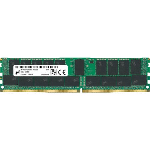 Модуль памяти для сервера Micron DDR4 RDIMM 32GB 1Rx4 3200 CL22 (16Gbit) (Single Pack) (MTA18ASF4G72PZ-3G2R)