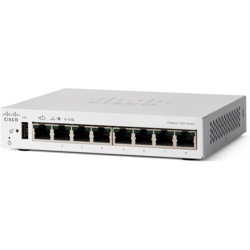 Коммутатор сетевой Cisco C1200-8T-D