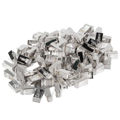 Коннектор RJ45 cat.5e STP 8P8C 100шт/пак Kingda (KDPG8015/100)