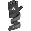 Рукавички для фітнесу Adidas Wrist Wrap Training Gloves ADGB-15054 чорний XL (885652026239) - Зображення 1