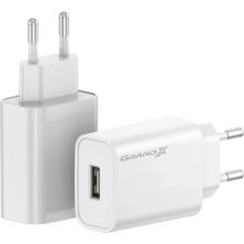 Зарядное устройство Grand-X CH-550W Quick Charge USB QC3.0 Black (CH-550W)