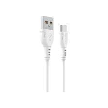 Дата кабель USB 2.0 AM to Micro 5P 1.0m 2.4A black BOROFONE (6931474743916)