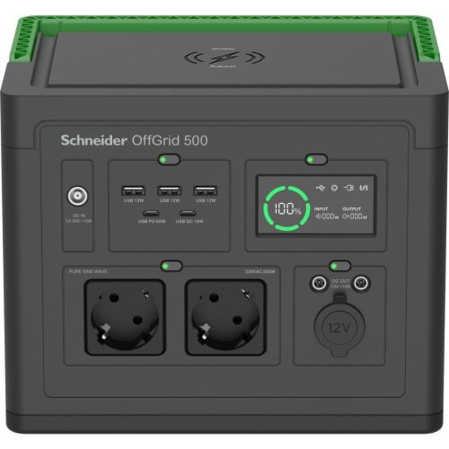 Зарядная станция Schneider Electric 500, 517Wh (PPS500-GR)