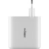Зарядное устройство Globex GaN 1xUSB + 3xUSB-C 120W FastPower white (GaN120WA3C) - Изображение 1